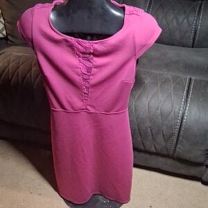 Black Swan Fuchsia Dress